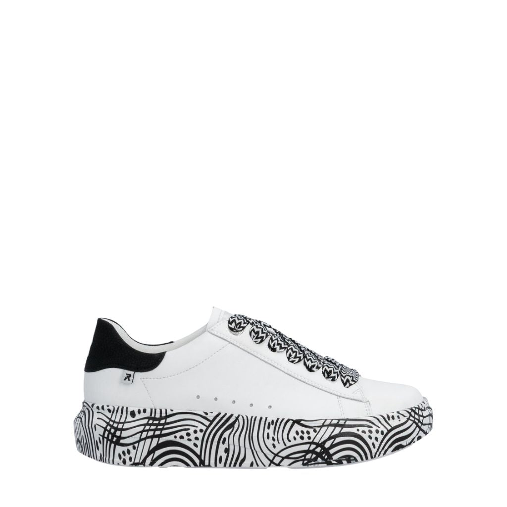 Shoetopia, Rieker, W1201, women’s casual shoe, colour unspecified, Right side view