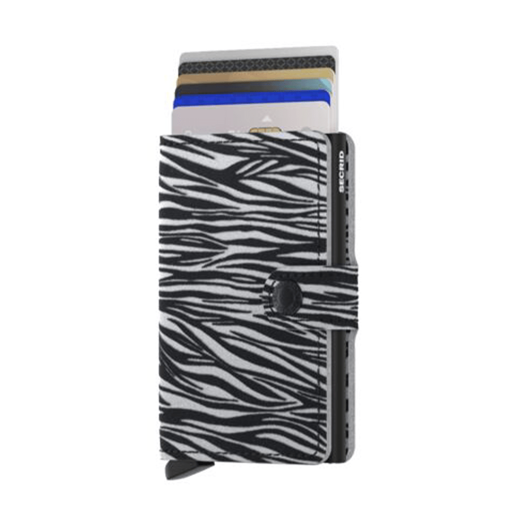 SECRID MINIWALLET ZEBRA - Shoetopia Footwear