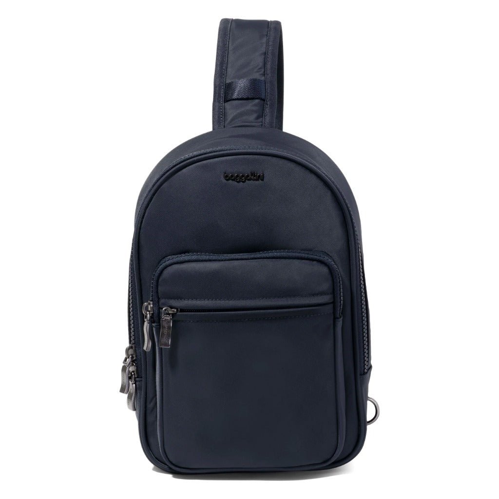 Baggallini Waverly Sling - French Navy Twill - Shoetopia Footwear