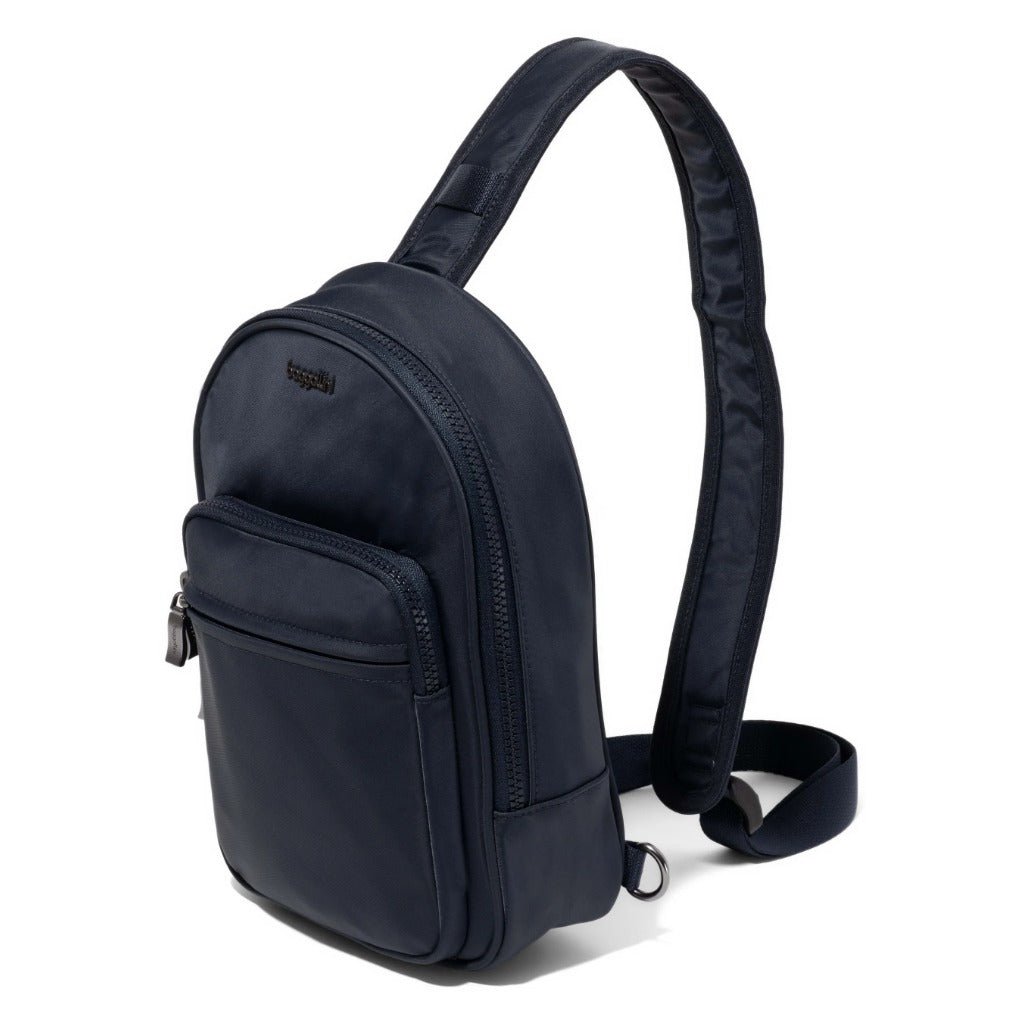 Baggallini Waverly Sling - French Navy Twill - Shoetopia Footwear