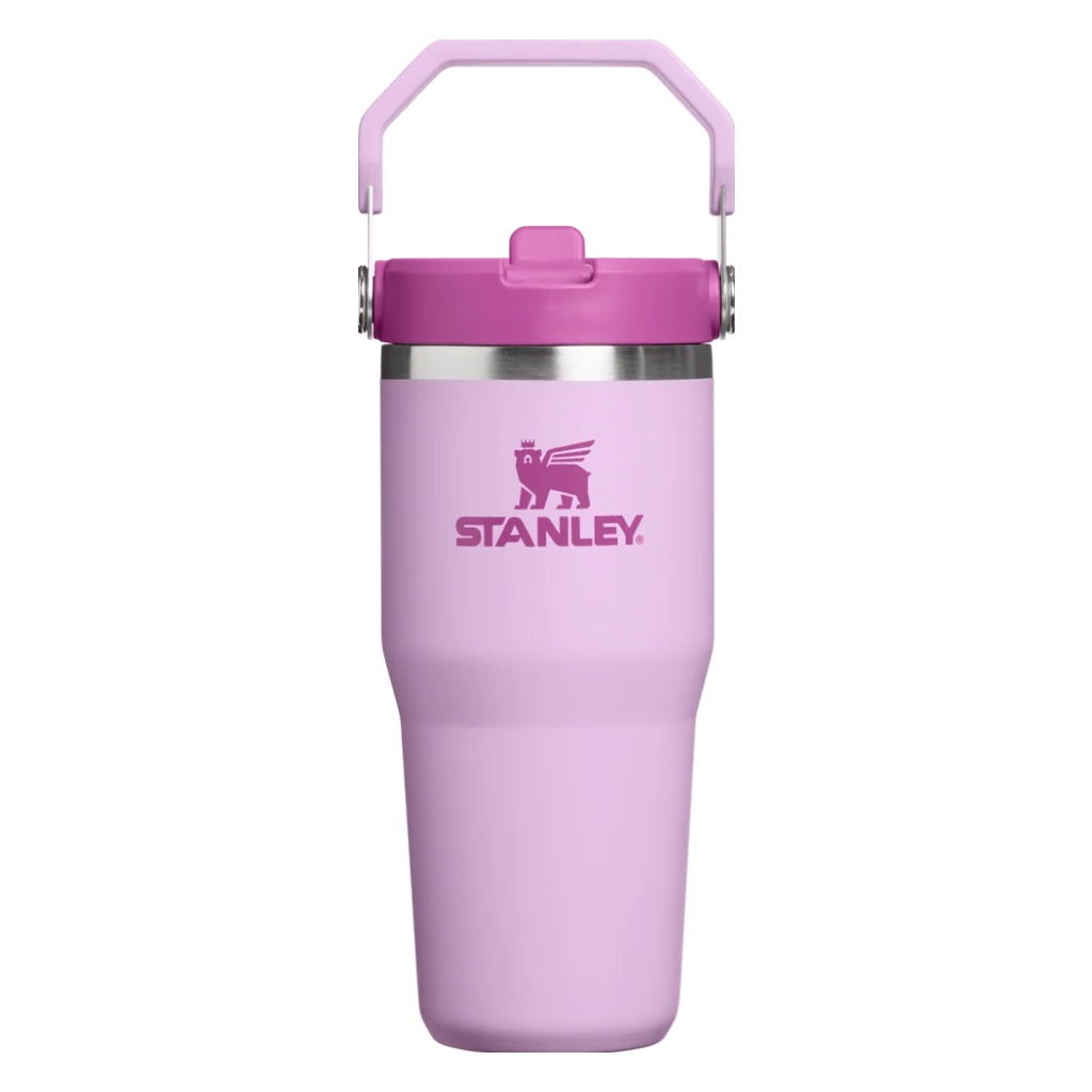 Stanley The IceFlow Flip Straw 2.0 Tumbler 20oz - Soft Orchid - Shoetopia Footwear