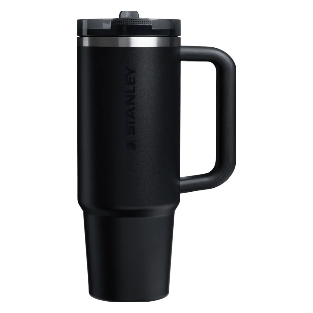 Stanley The Quencher ProTour Flip Straw Tumbler 30oz - Black VRT - Shoetopia Footwear