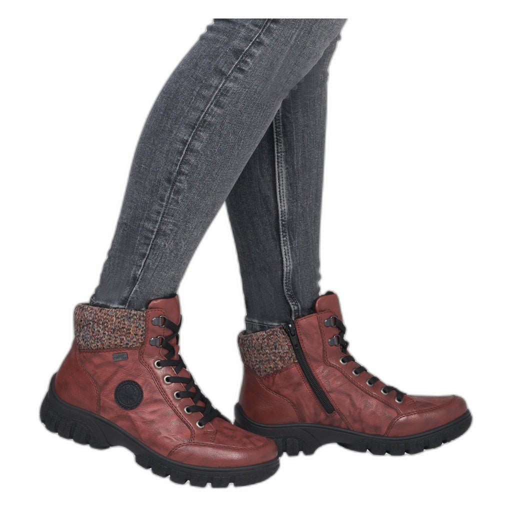 Rieker Z7230 - Red - Shoetopia Footwear