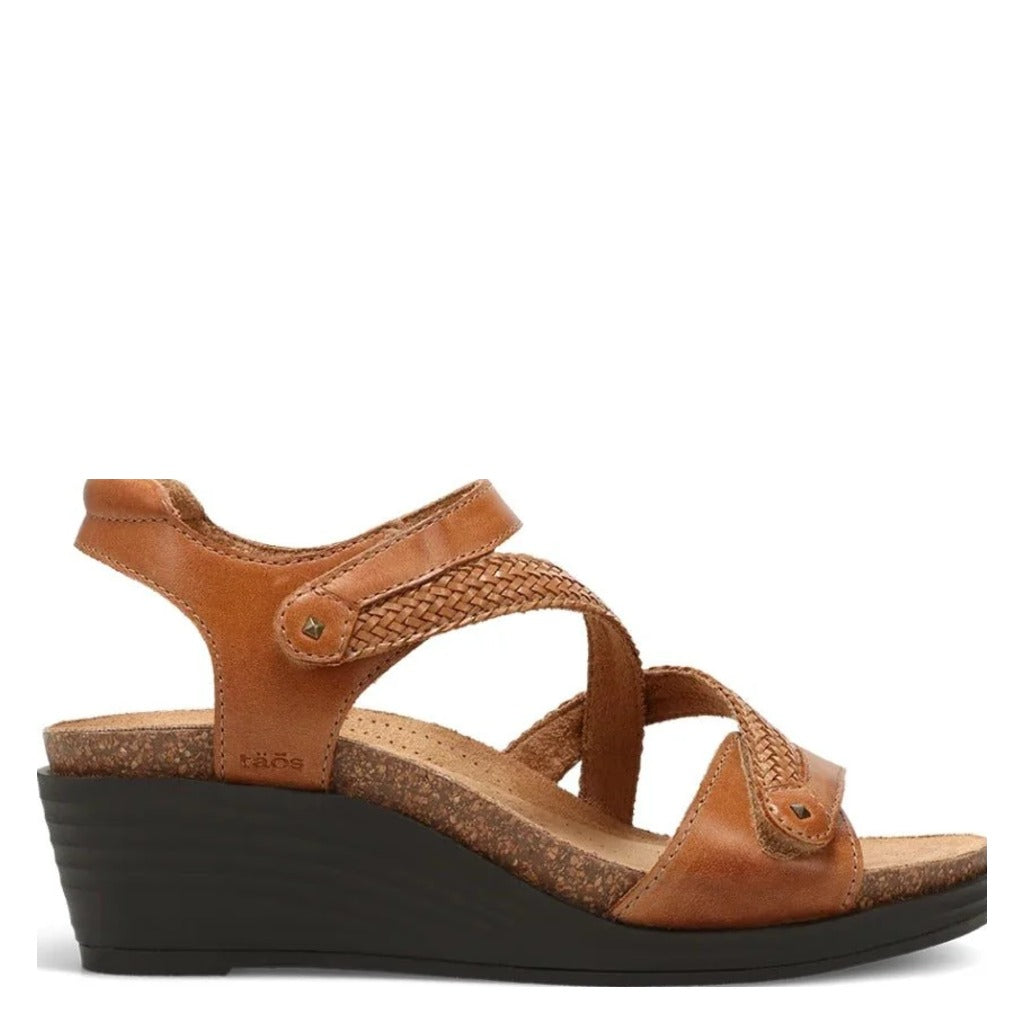 Taos, Zecret, Women's, Sandal, Caramel, Side view