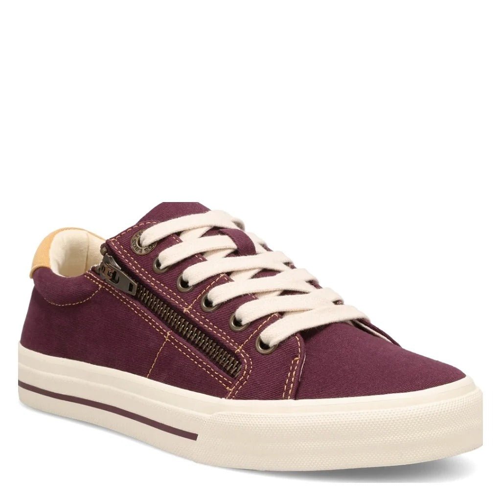 Taos, Z Soul, Women's, Sneaker, Plum, Angled view