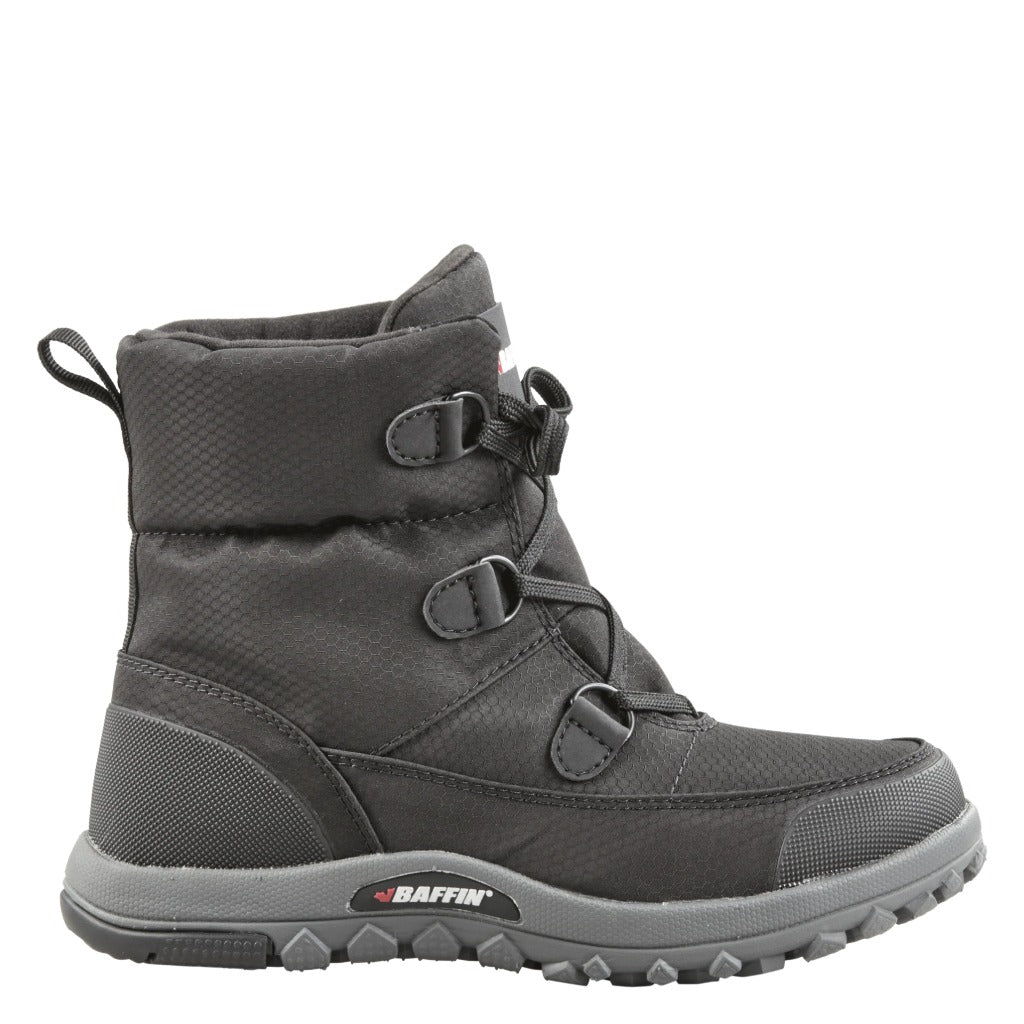 Baffin, Mist, Women's, Boot, Black, Side view