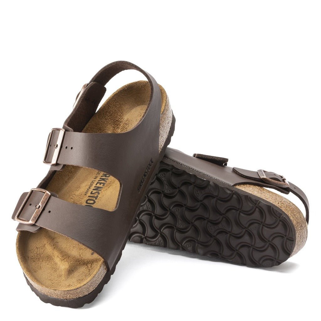Birkenstock Milano Birko-Flor, Brown, Regular Fit - Shoetopia Footwear