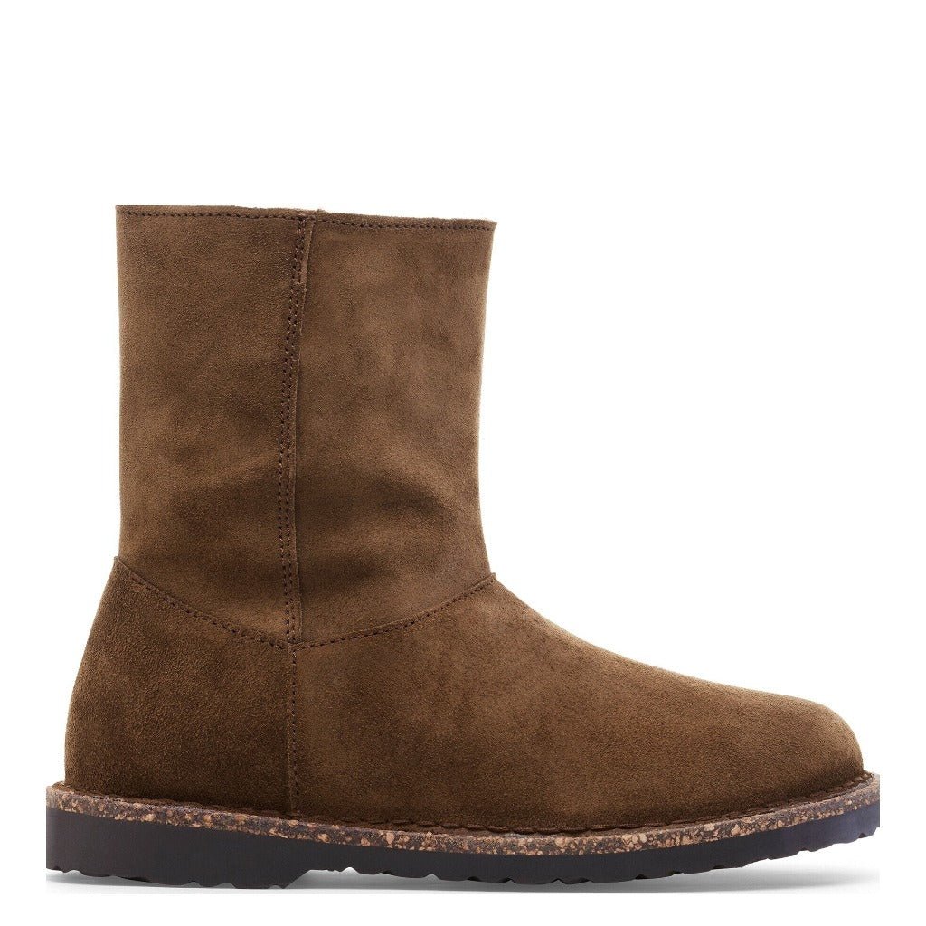 Birkenstock Uppsala Zip Shearling - Dark Tea - Shoetopia Footwear