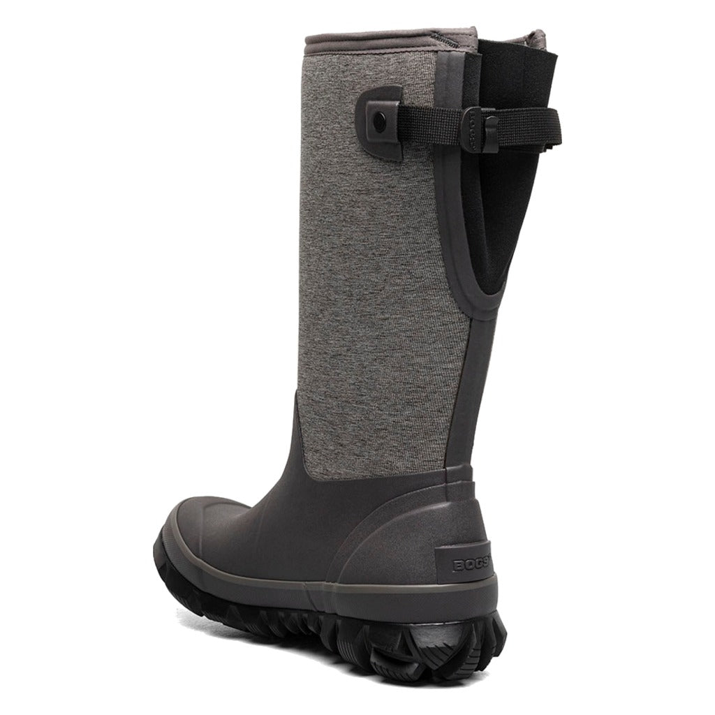 Bogs Whiteout Adjustable Calf Heather - Grey - Shoetopia Footwear