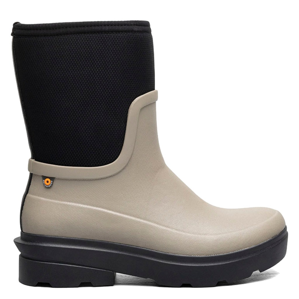 Bogs, Hazel Mid Zip, Women's, Boot, Taupe, Side view