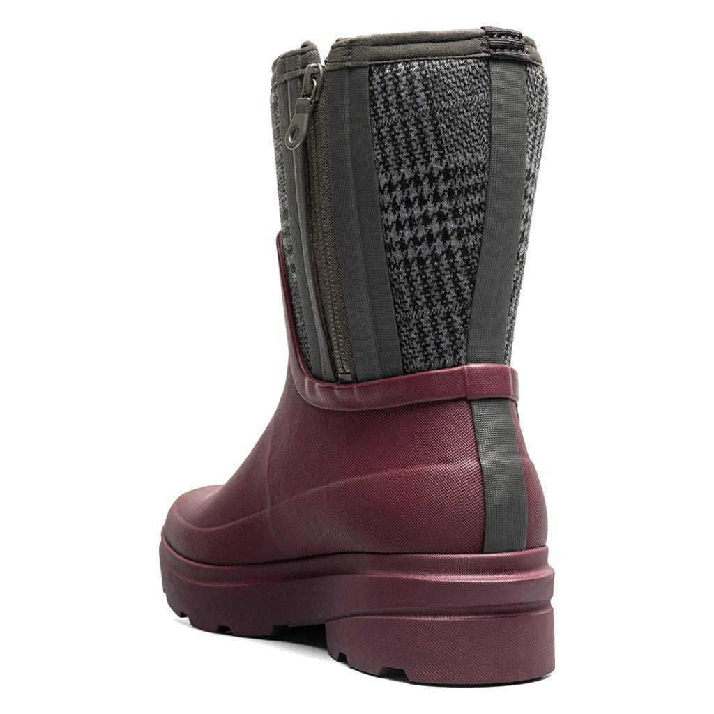 Bogs Hazel Mid Zip - Cherry - Shoetopia Footwear
