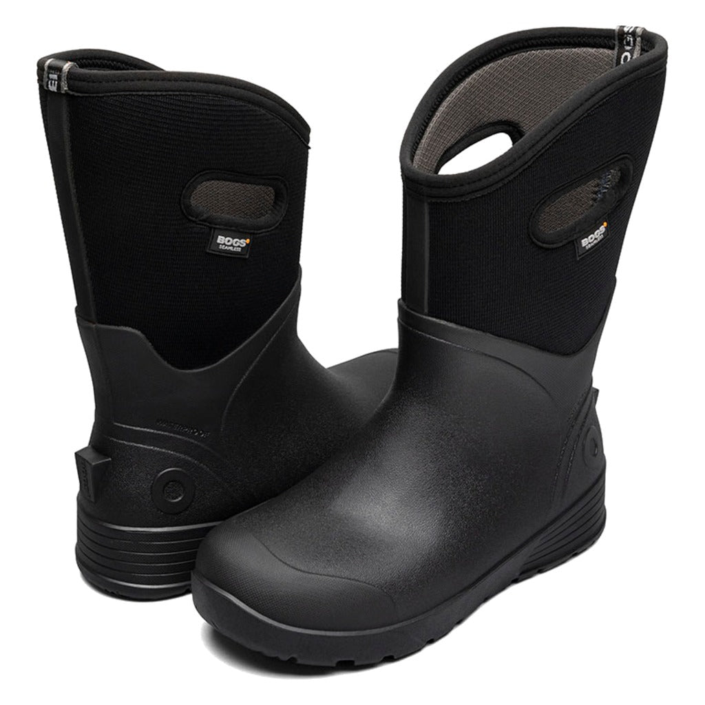 Bogs Bozeman II Mid - Black - Shoetopia Footwear