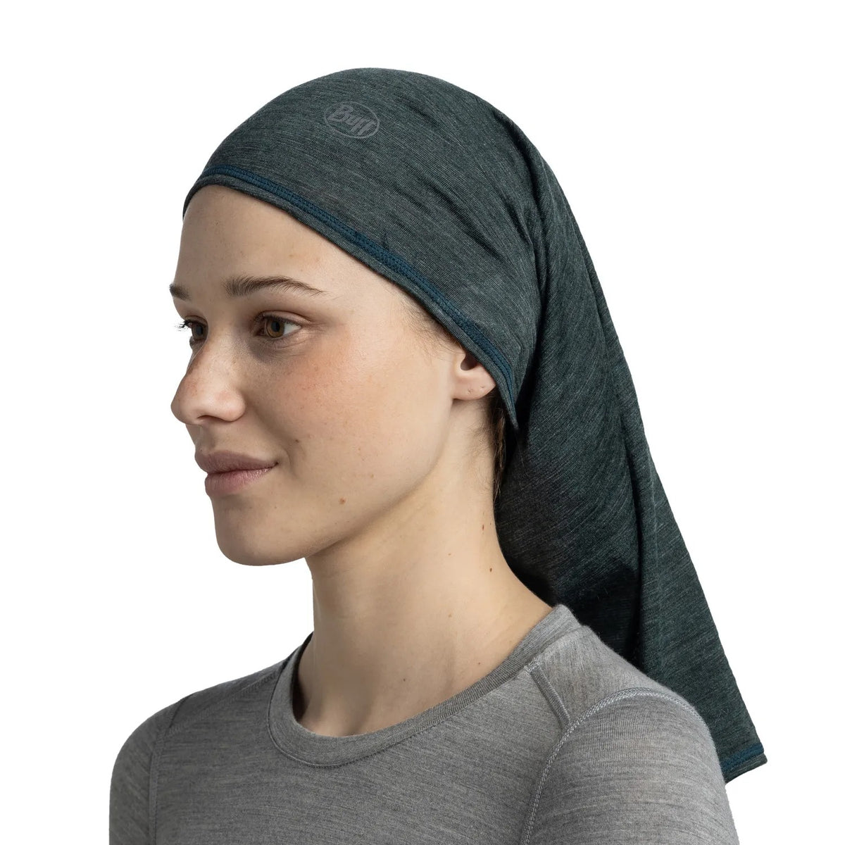 Buff Merino Lightweight Neckwear - Multistripes Forest - Shoetopia Footwear