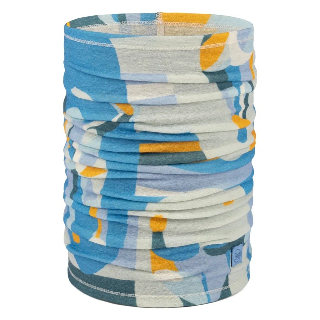 Buff Merino Lightweight Prints Neckwear - Luviglory Blue - Shoetopia Footwear