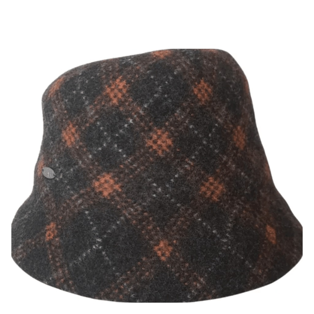 Canadian Hat Camiyah - Jacquard Plaid Cloche Hat - Shoetopia Footwear