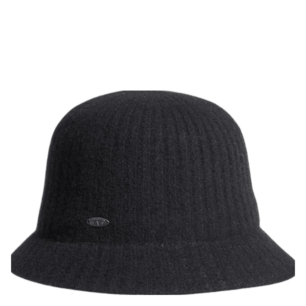 Canadian Hat Vichy - Cloche Hat - Black - Shoetopia Footwear