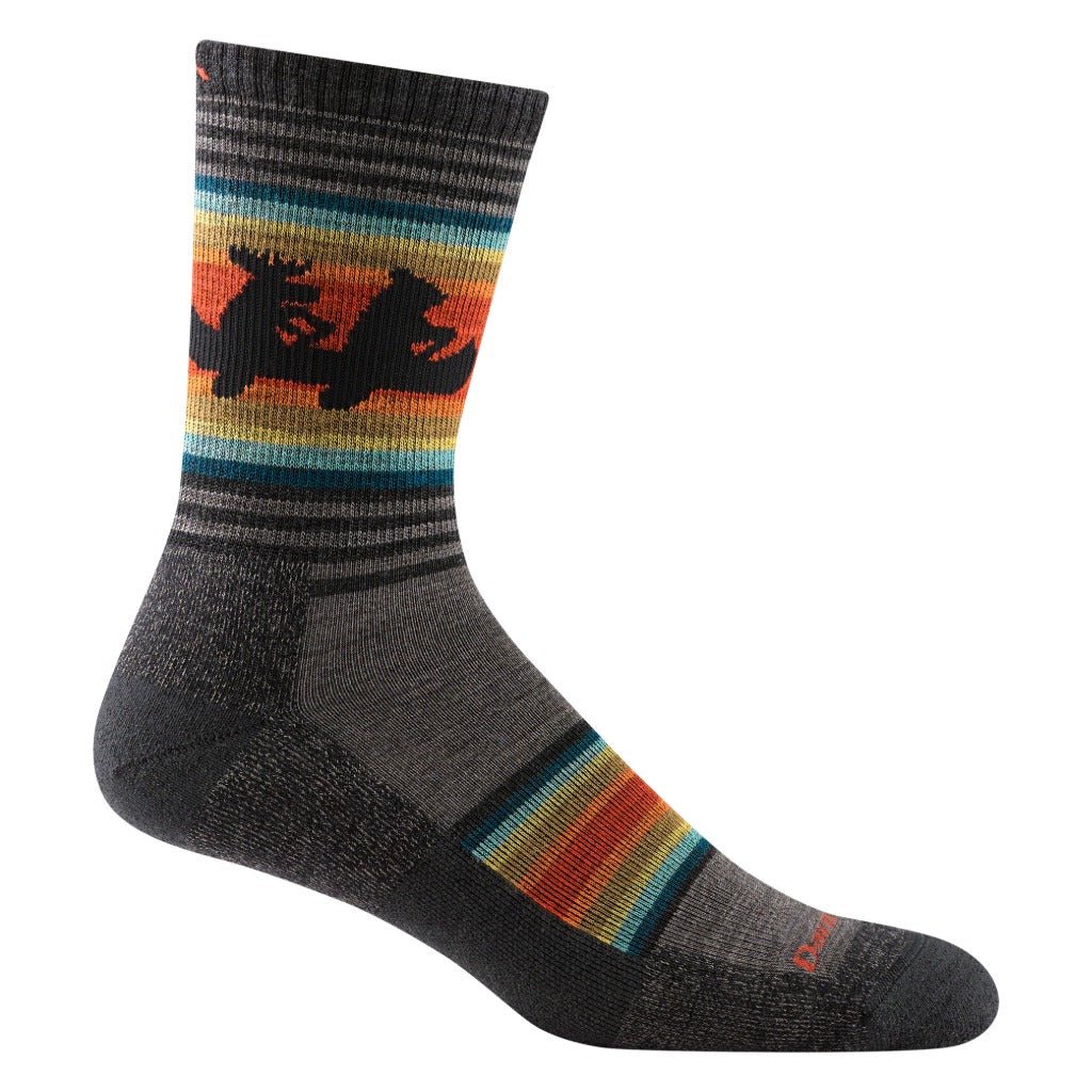 Darn Tough Men's Willoughby Micro Crew Lightweight Cushion Hiking Sock - Shoetopia Footwear