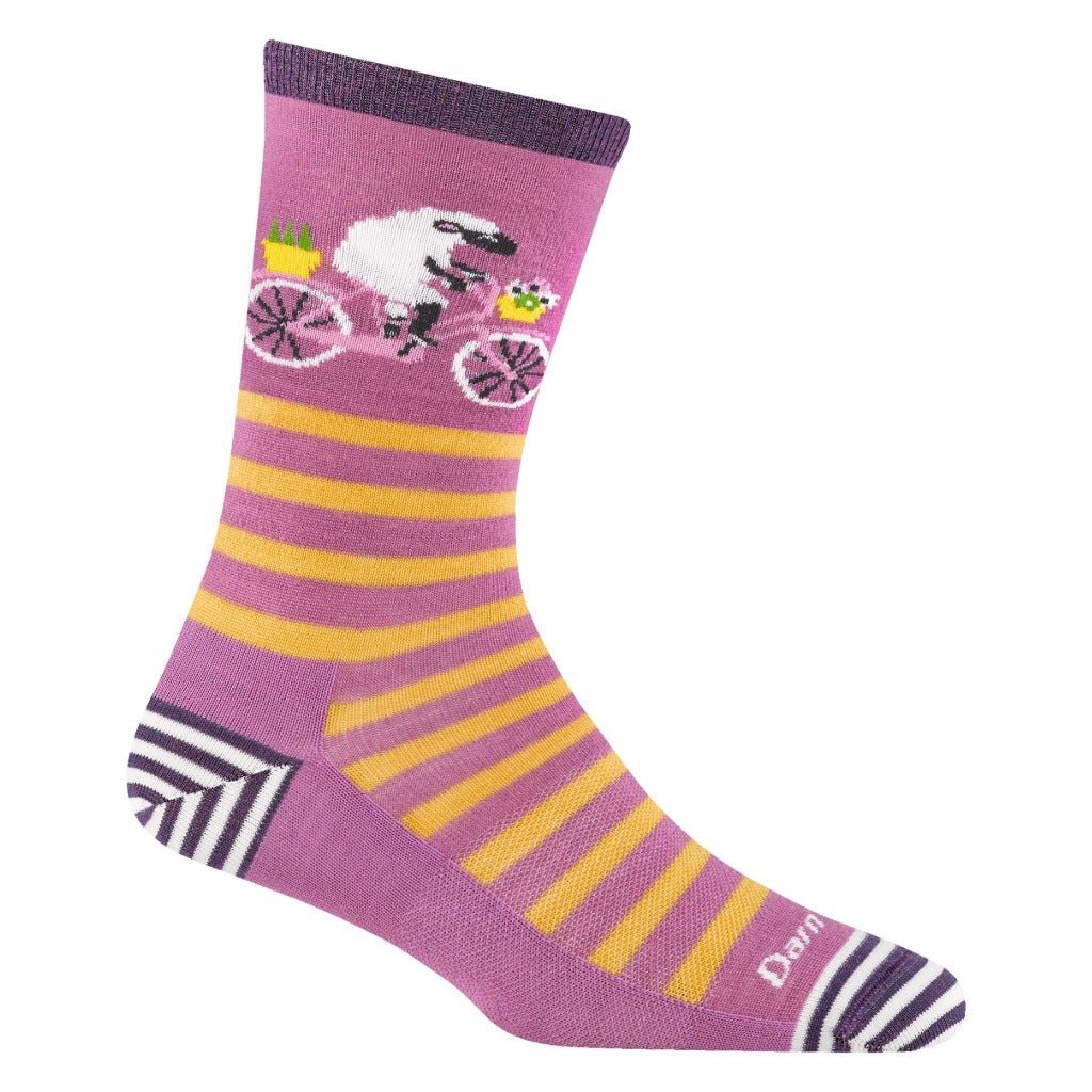 Darn Tough Women's Animal Haus Crew Lightweight No Cushion Lifestyle Sock - Shoetopia Footwear