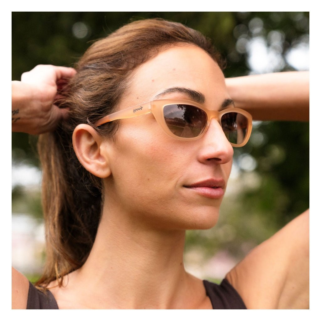 Goodr OG Sunglasses - Root Beer Sommelier - Shoetopia Footwear
