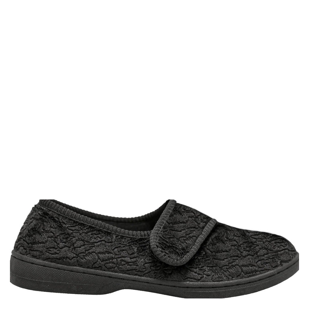 Foamtreads Jewel 2 Black, Medium/Wide Fit - Shoetopia Footwear