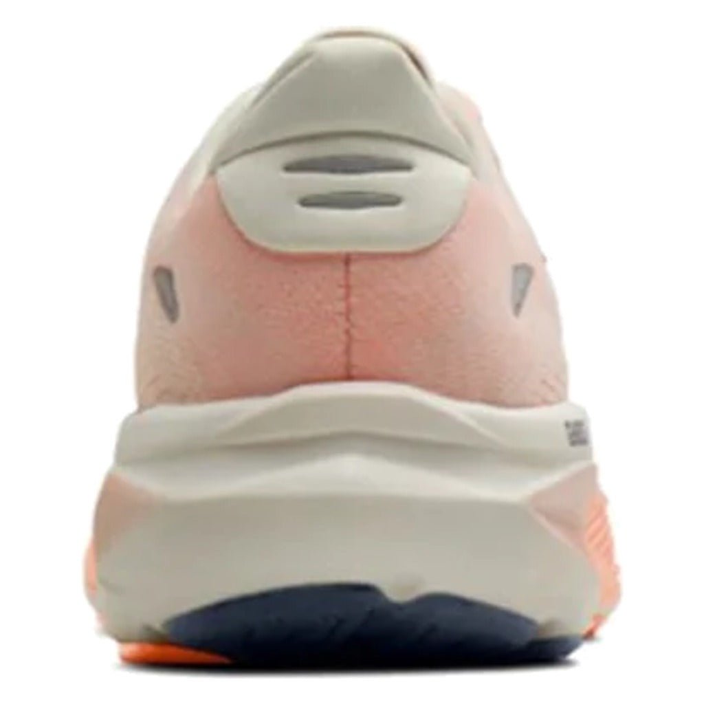 Brooks Ghost 18 Star White/Cyber Peach/Grey - Shoetopia Footwear