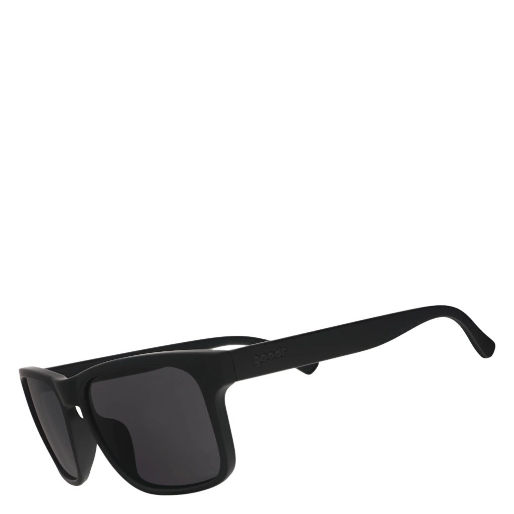 Goodr, Grand G Grim Reaper's Spring Fling, Sunglasses, Black, Angled view