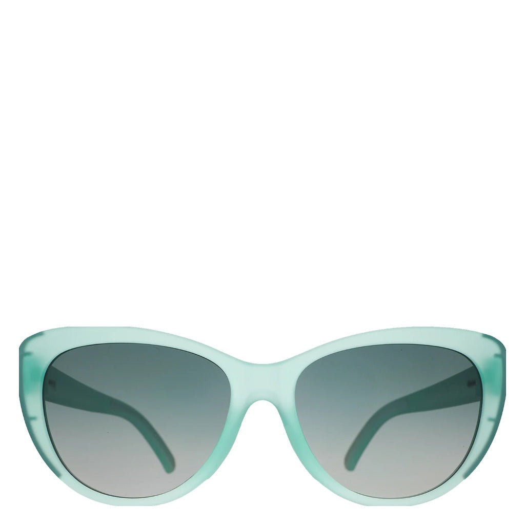 goodr, Glam G Matcha Sorbet Muse, Sunglasses, Teal, Front view