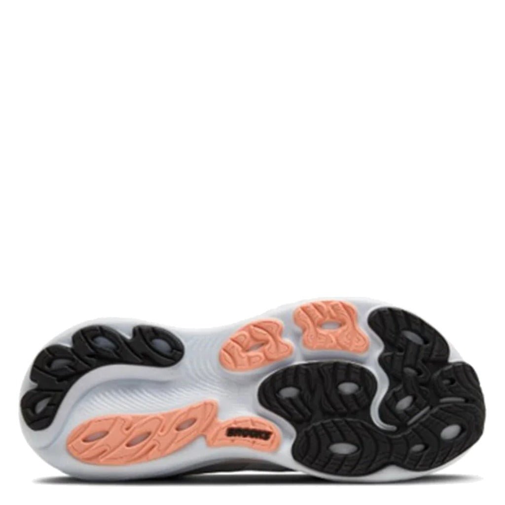Brooks Adrenaline GTS 25 Grey/Blackened Pearl/Coral - Shoetopia Footwear