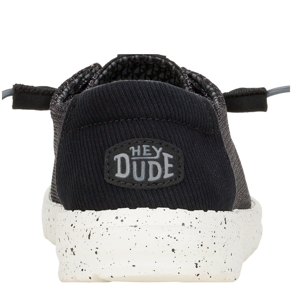 Hey Dude Wendy Stretch Sox Black - Shoetopia Footwear