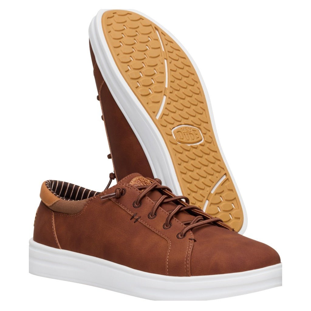Hey Dude Paul Pro Classic Cognac - Shoetopia Footwear
