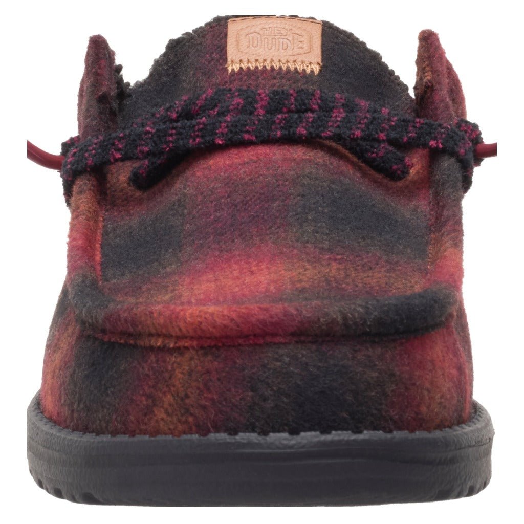 Hey Dude Wally Slip Cozy Plaid - Shoetopia Footwear