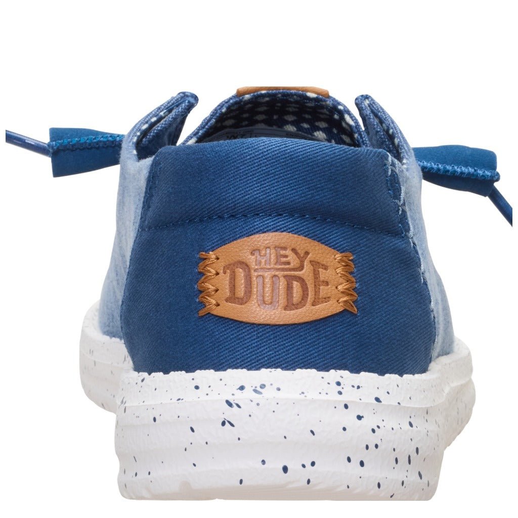 Hey Dude Wendy Chambray Grid - Shoetopia Footwear