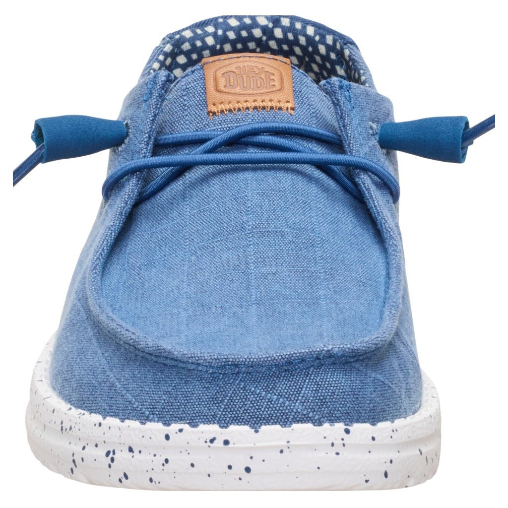 Hey Dude Wendy Chambray Grid - Shoetopia Footwear