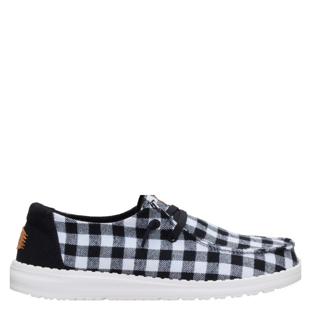 Hey Dude Wendy Buffalo Check - Shoetopia Footwear