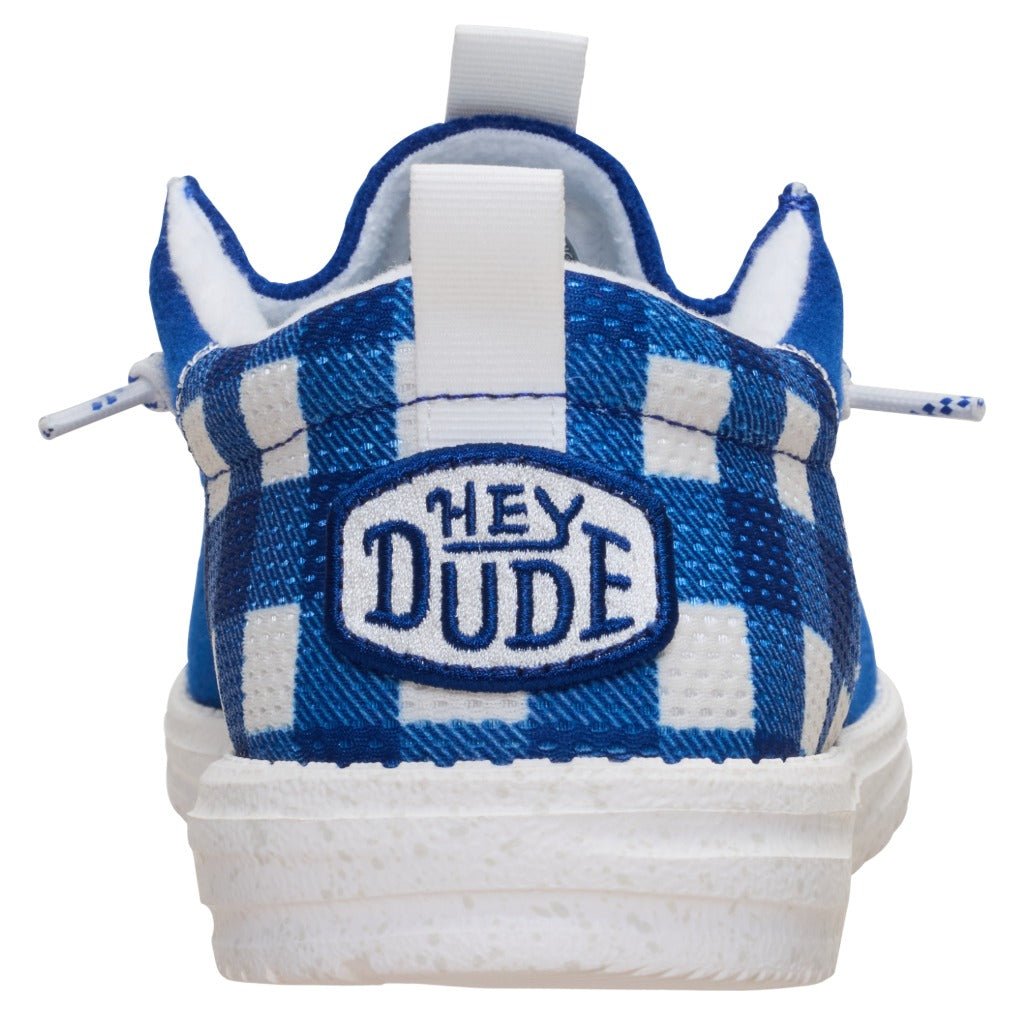 Hey Dude Wally Funk NHL Maple Leafs Plaid - Shoetopia Footwear