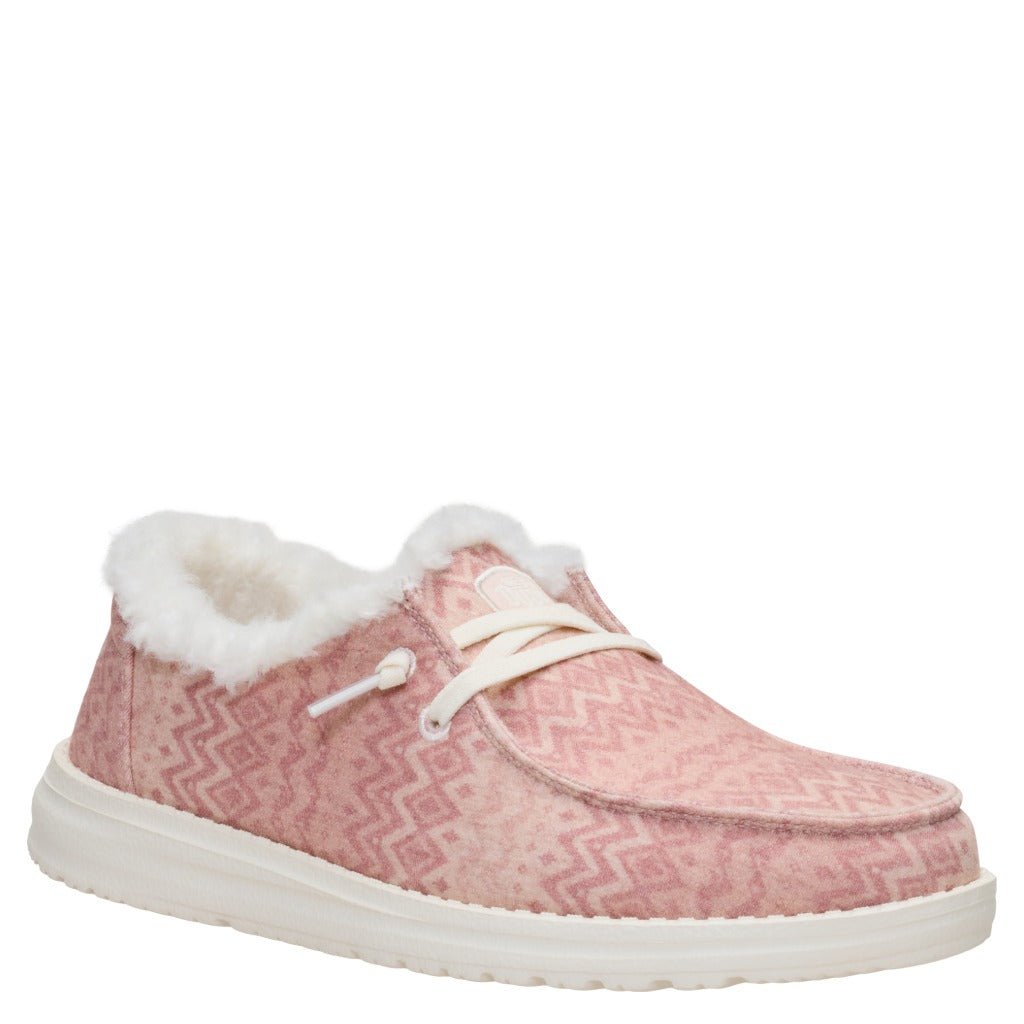 Hey Dude Wendy Stretch Jersey Fair Isle - Shoetopia Footwear