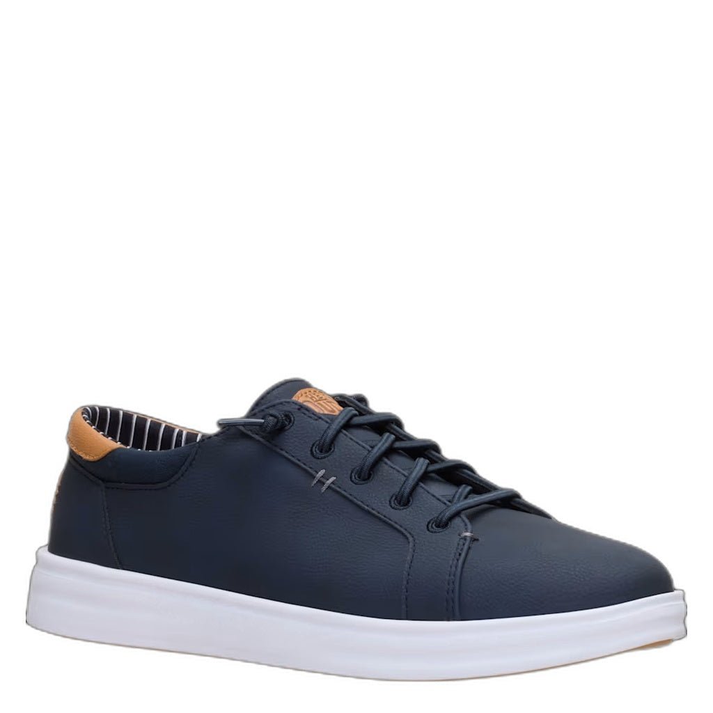 Hey Dude, Paul Pro Classic, Men's, Casual Shoe, Navy, Side view
