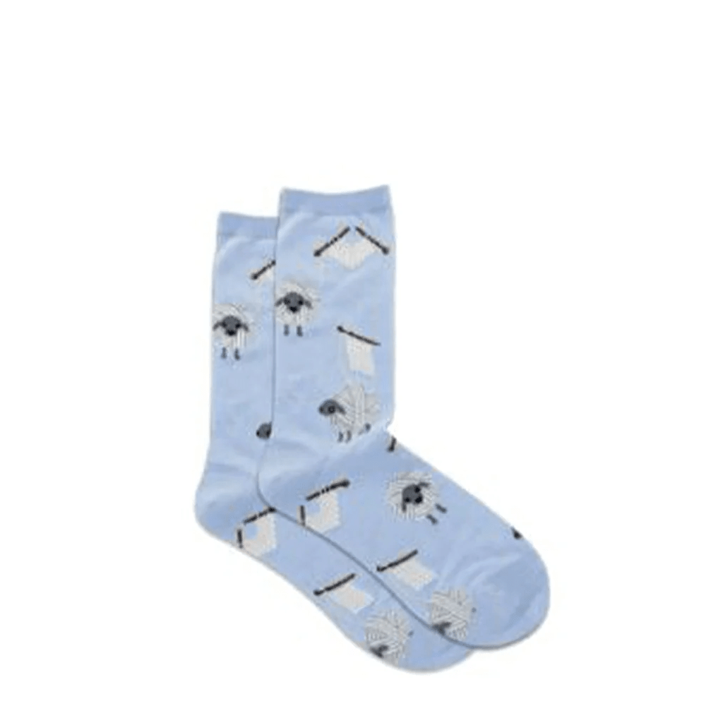 Hotsox, Assorted Animals, Women's, Crew Sock, Assorted, Front view