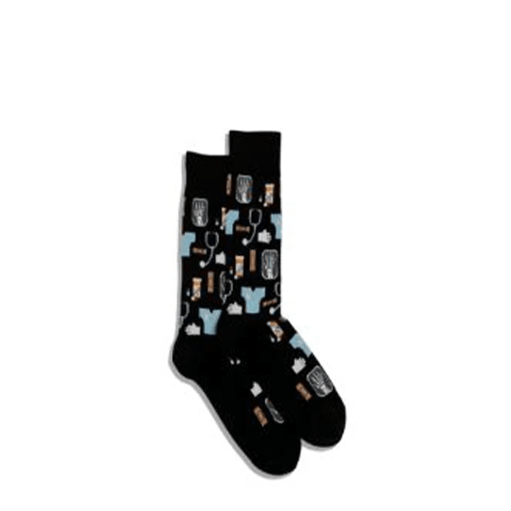 Hotsox, Assorted Designs, Men's, Crew Sock, Assorted, Front view