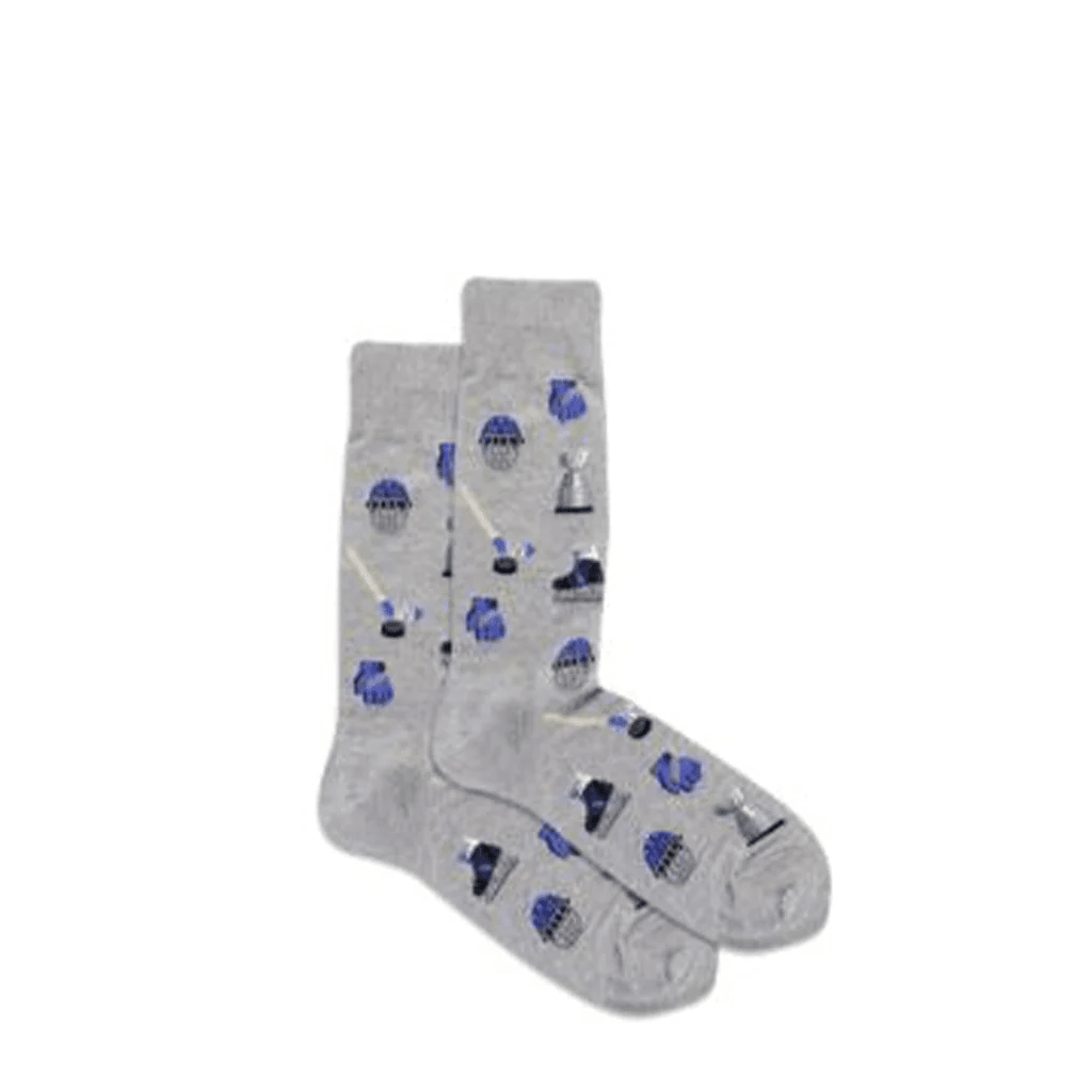 Hotsox, Assorted Designs, Men's, Crew Sock, Assorted, Front view
