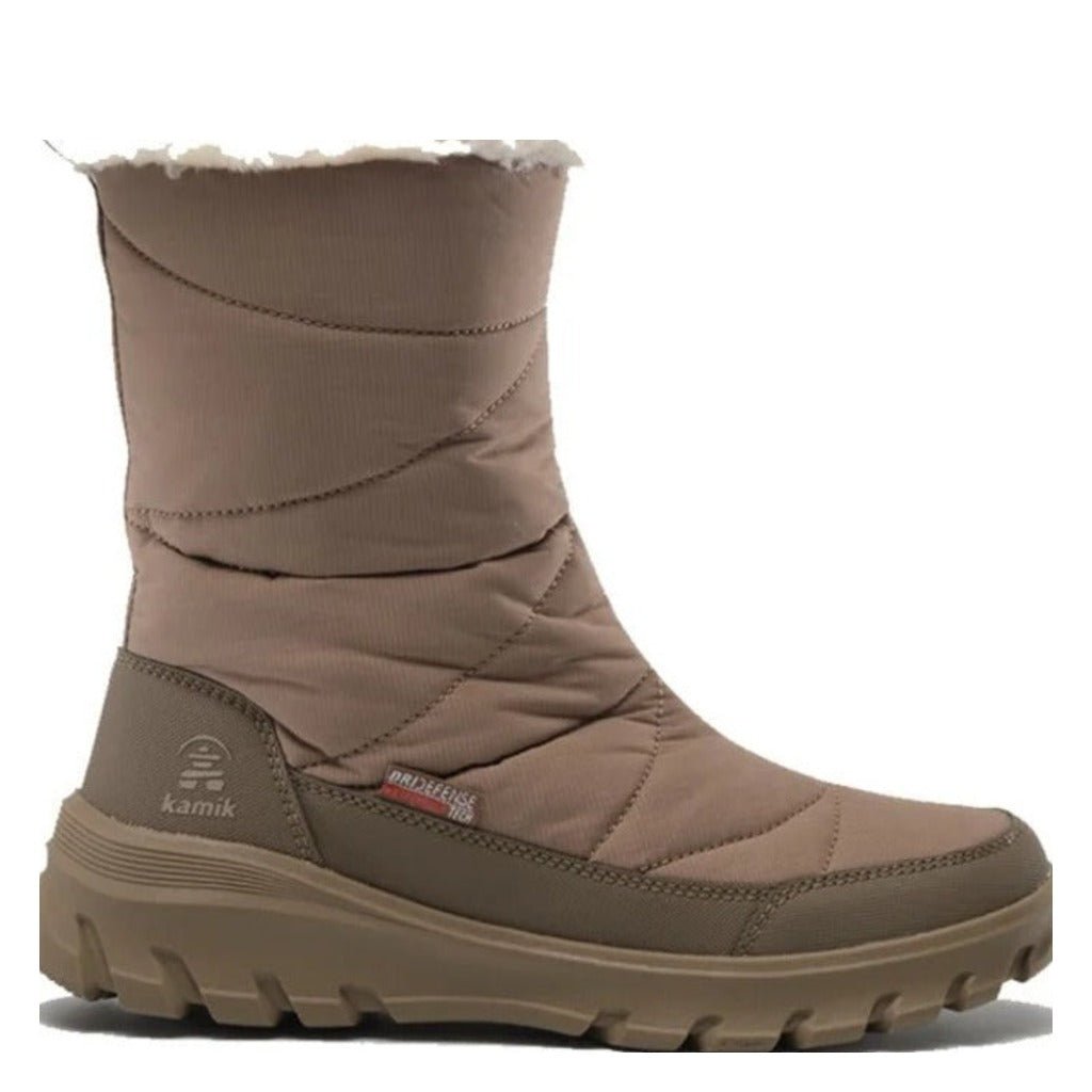 Kamik Snowdon Zip Wide - Fossil - Shoetopia Footwear