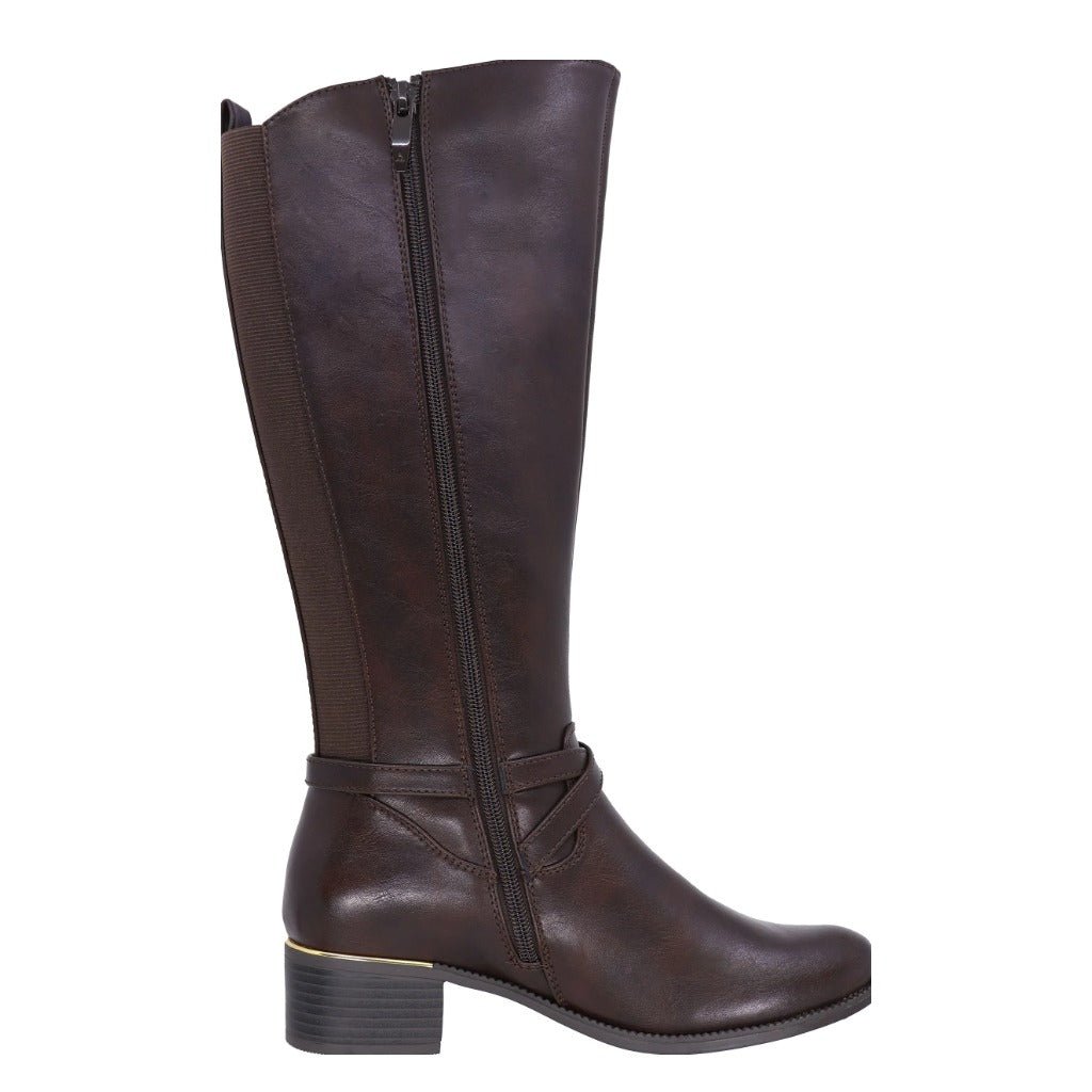 Lady Comfort Betty-01 - Brown - Shoetopia Footwear