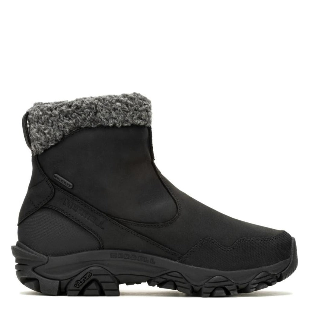 Merrell Coldpack 3 Thermo Mid Zip WP - Black - Shoetopia Footwear