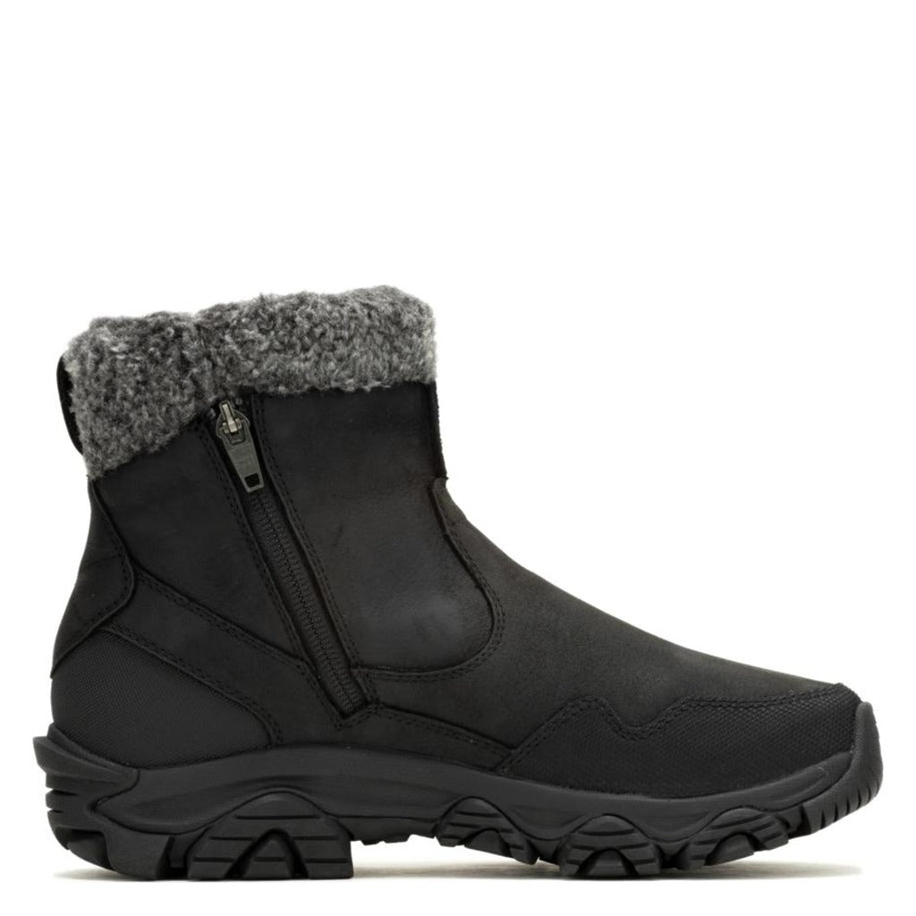 Merrell Coldpack 3 Thermo Mid Zip WP - Black - Shoetopia Footwear