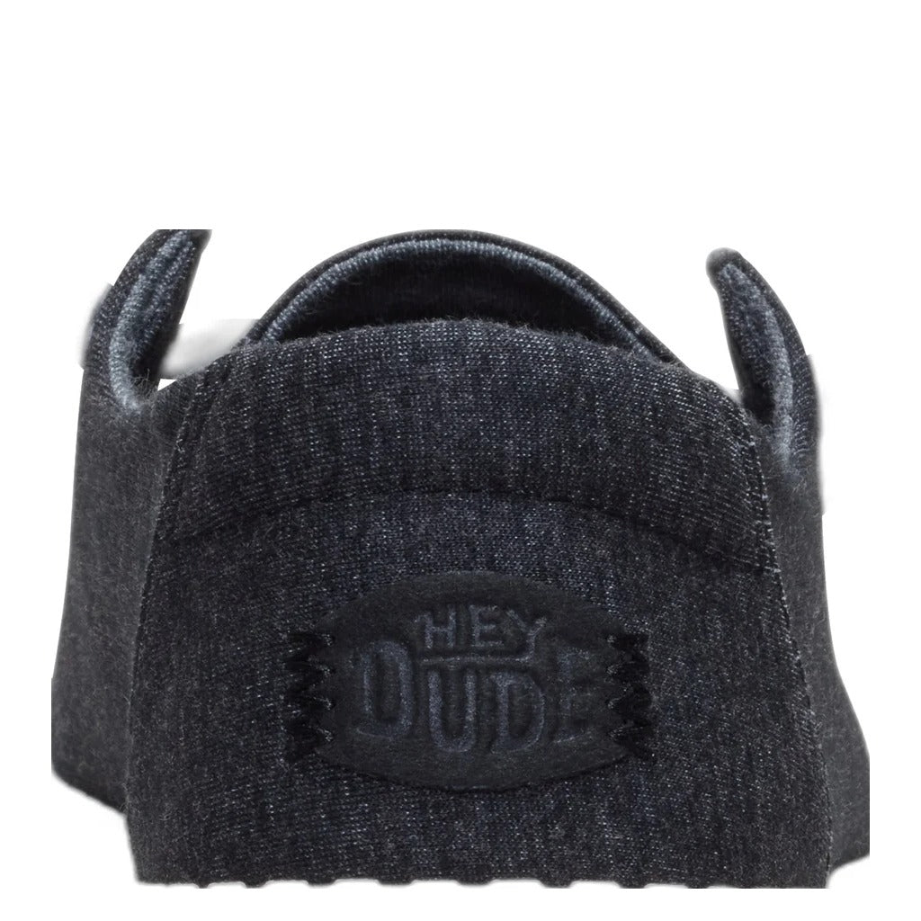 Hey Dude Wendy Stretch Jersey Black - Shoetopia Footwear