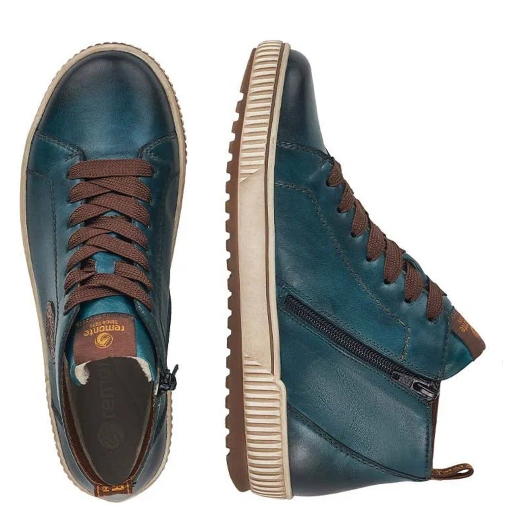 Remonte, D0771, Women's, Sneaker, Blue, Pair view