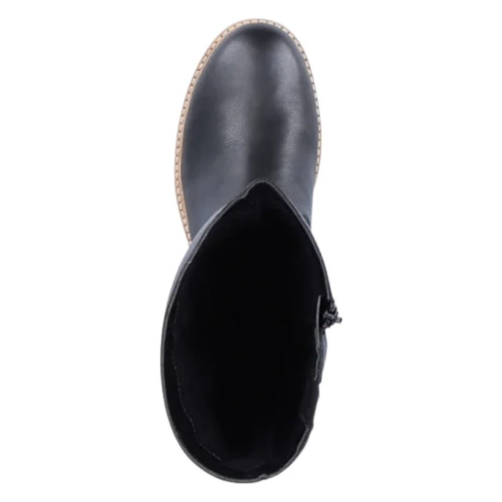 Remonte, D0A75, Women's, Boot, Black, Top view