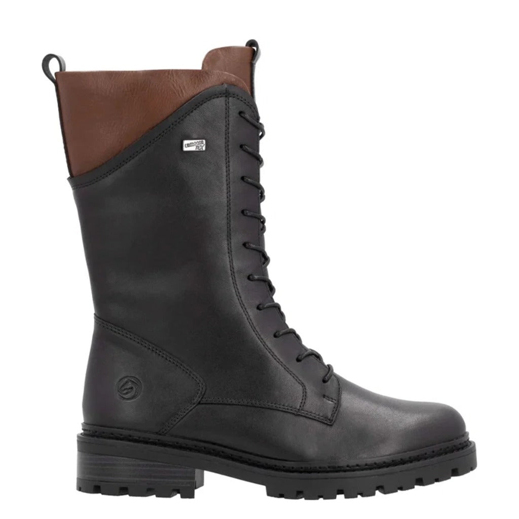 Remonte, D0B79, Women's, Boot, Black, Side view