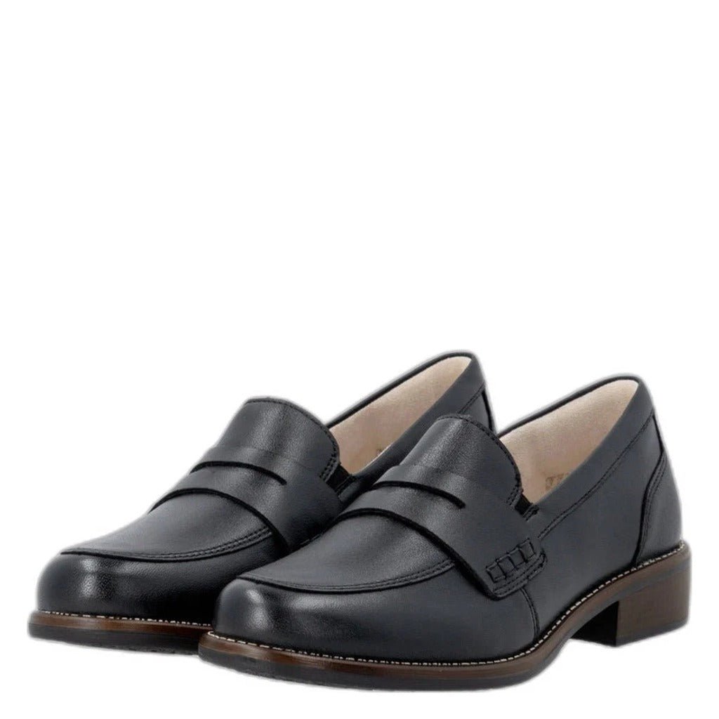 Remonte, D0F05, Women's, Flat, Black, Pair view
