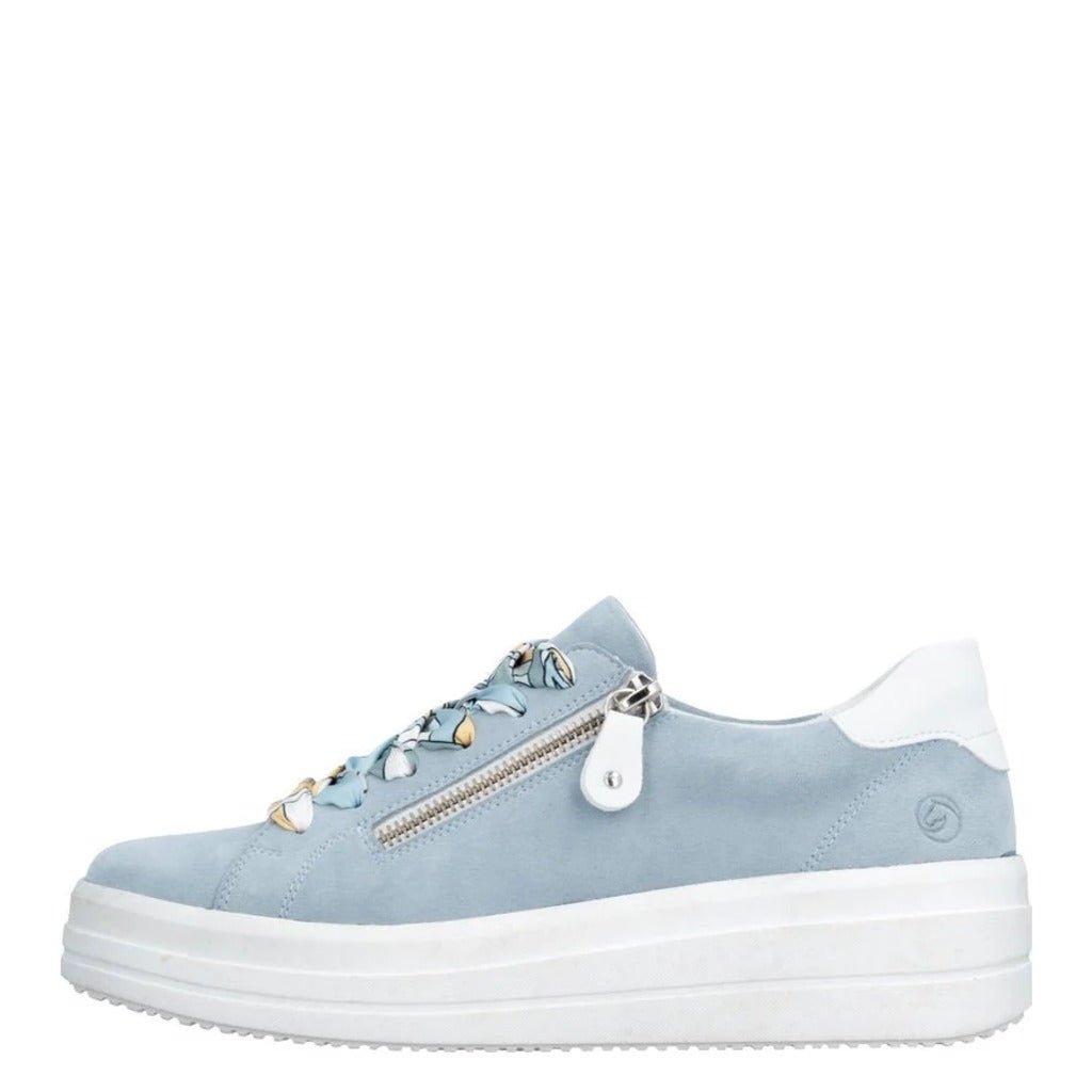 Remonte, D1C06, Women's, Sneaker, Blue, Side view
